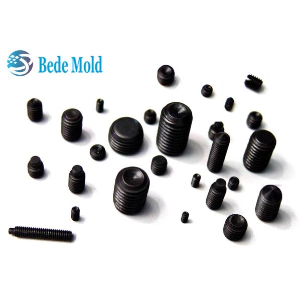 Hex Socket Set Screws Flat Point Grub Screws 45H Materials Din913 Standard