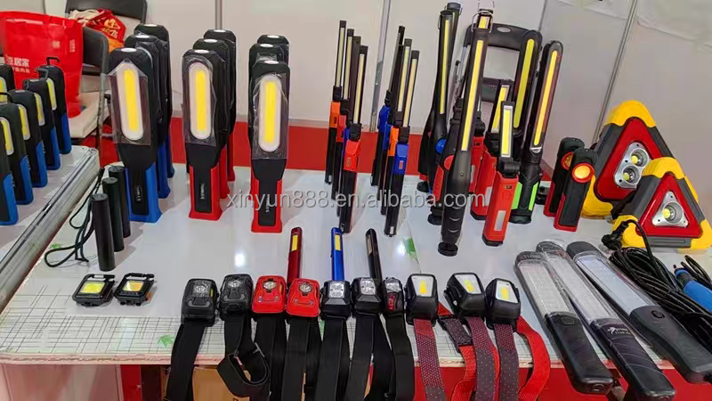 2026 Strong Light COB Charging Work Lamp Foldable Multi-function Portable Emergency Car Repair Work Inspection Lamp