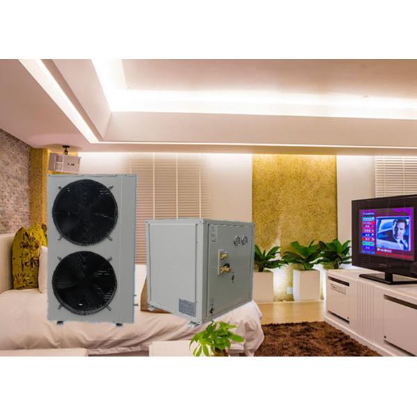Advanced technology split air source heat pump with water tank