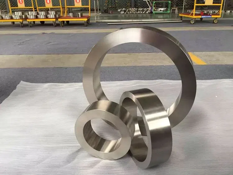 ASTM B381 Titanium Forging Ring For Chemical Industry