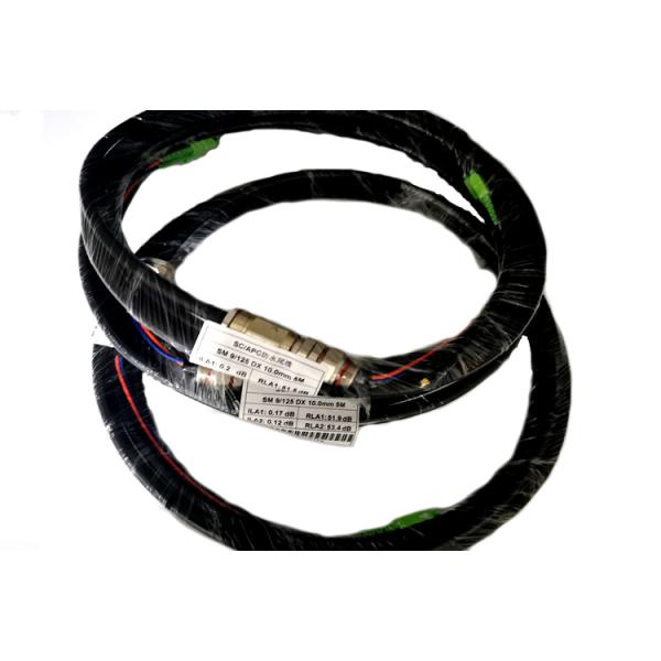 FTTx 2core Pigtail Fiber Optic Cable SC APC 10mm 5m Multimode