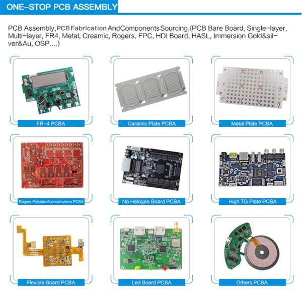 Electronic SMT PCBA Assembly OEM Circuit Board Halogen Free FR4