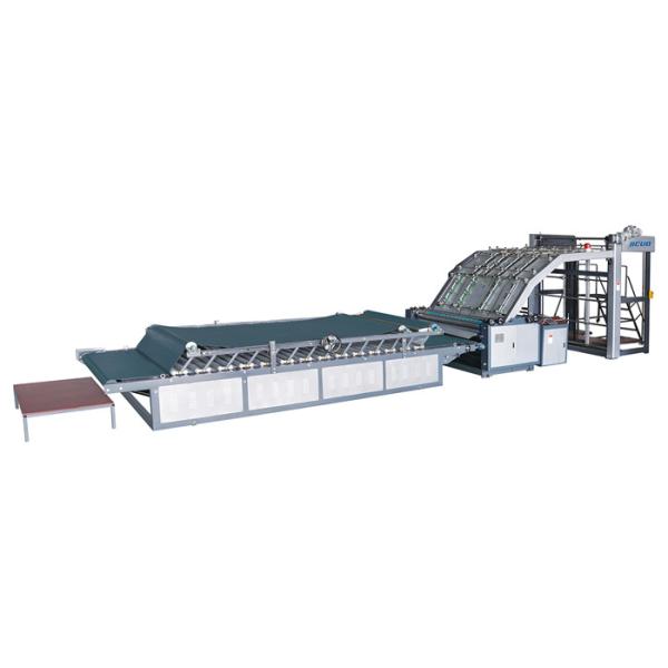 Cardboard Flute Manual Laminating Machine Feeding Servo Automatic