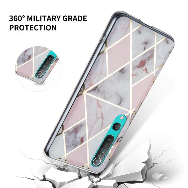 Ultra Slim Soft Marble Phone Case IMD Shockproof Dust proof For Mi Note9 10 Pro
