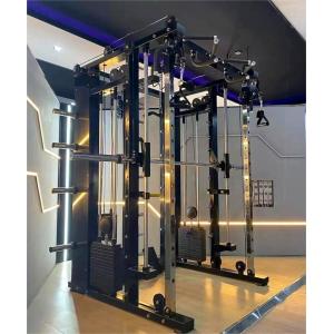 Strength Training Multi Functional Smith Machine with Weight Stack Cable