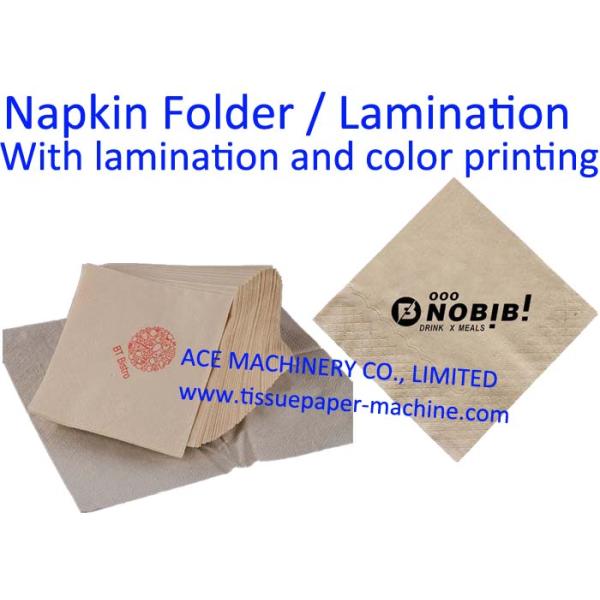 Single Lane 1/8 Folding Napkin Tissue Paper Machine