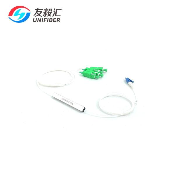 1x4 PM PLC Splitter 1310nm Slow Axis working SC/APC