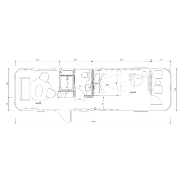 Modular Container Houses Prefab Mobile Space Capsule Homes with Customized Design
