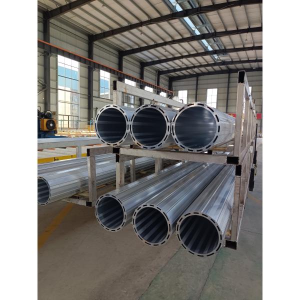 Decoiling Silver Aluminum Extruded Flat Panels for Extra Large Construction