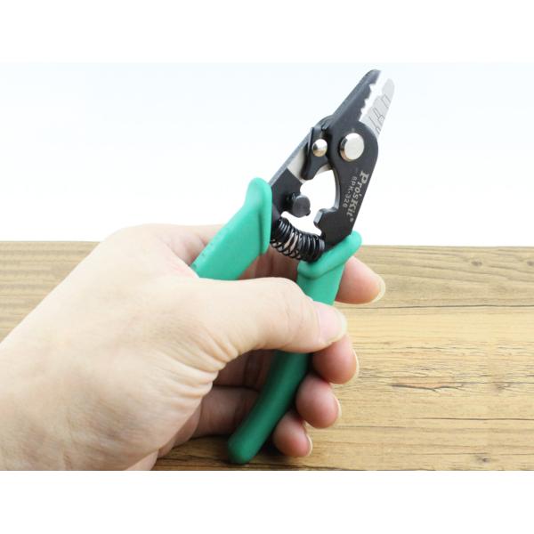 Proskit FTTH Fiber Optic Cable Stripper S50C Material 148mm Size FTTH CATV Application