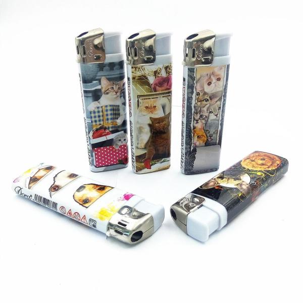 Stable Ignition Plastic Electric Cigarette Lighter with ISO9994 Certification