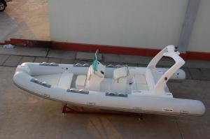 Quality Custom Design Inflatable Rib Boat 580 Cm 6 Person Inflatable Boat With Motor for sale