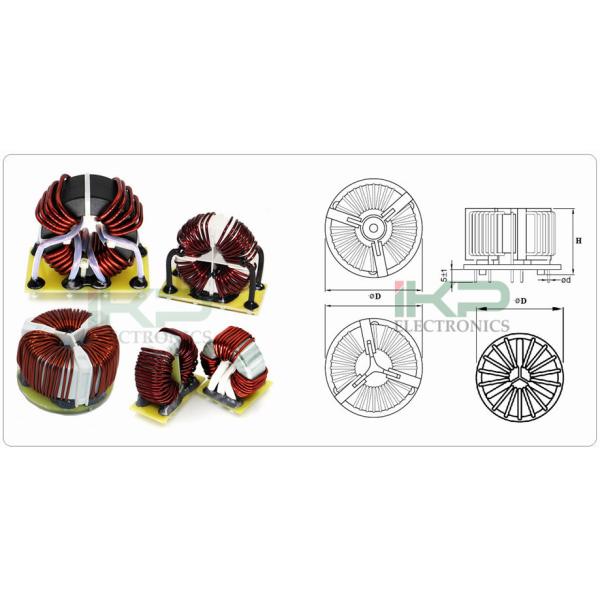 Common Mode Power Choke, Toroidal Ferrite Core, 1mH 5mA, High Current