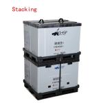 Collapsible Plastic Container Pallet Stackable heavy duty Moving Box