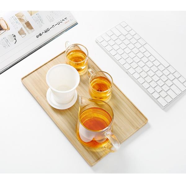 600ml Glass Strainer Teapot Kettle Tea Cup Set With Removable Infuser