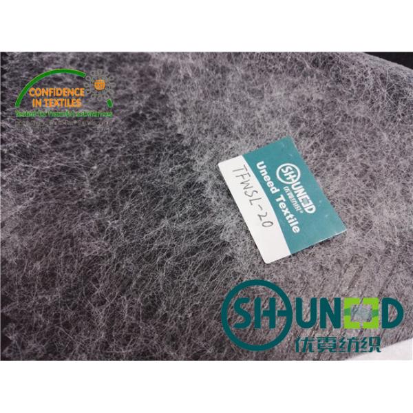 PES Double Sided Fusible Bonding Web Dimension Stability Interfacing Fabric