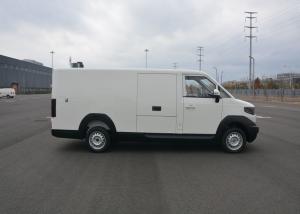 Quality Long Distance Electric Mini Cargo Truck New Gonow City Electric Delivery Van for sale
