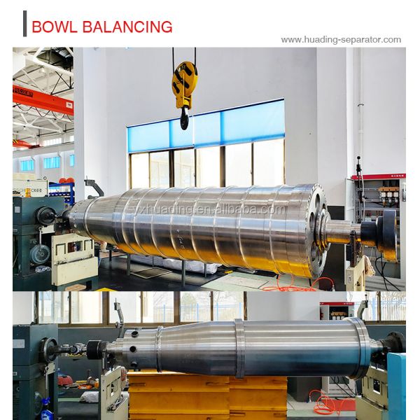 OEM Disc Stack Separator Centrifuge 110V - 480V Bowl Screw Conveyor Gearbox End Hub