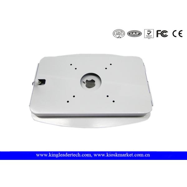 Wall Mount Ipad Kiosk Enclosure Anti-theft with Security iPad Lock-white