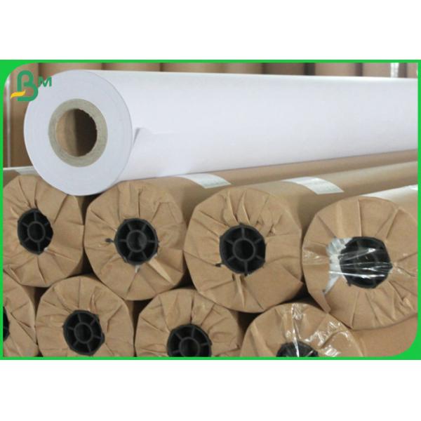 White Color 20lb 36'' * 150m 44'' * 150m Smothness Plotter Paper Roll White Color 20lb 36'' * 150m 44'' * 150m Smothness Plotter Paper Roll