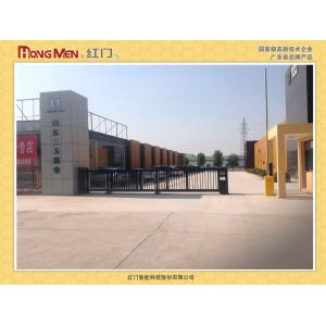 Quality Security Aluminium Alloy Telescopic Sliding Gate , Wireless Control Main Gate for sale