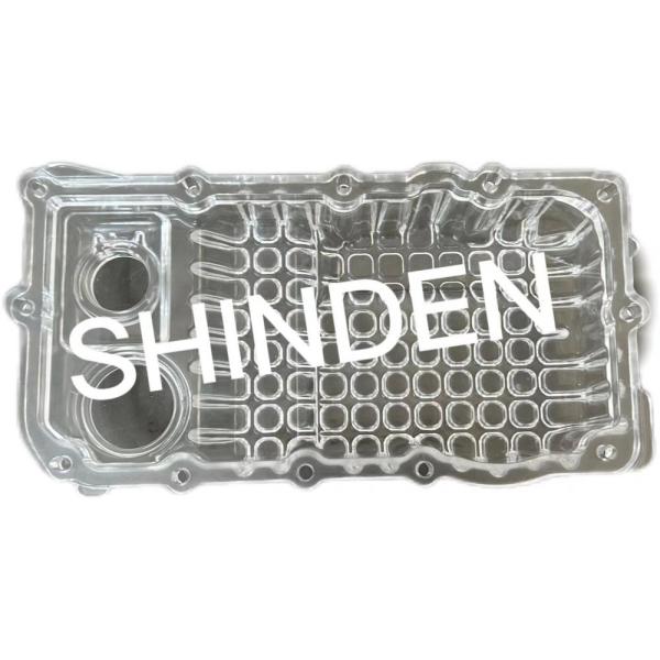 Corrosion Proof Aluminum Oil Pan High Efficient Customized CNC Machining
