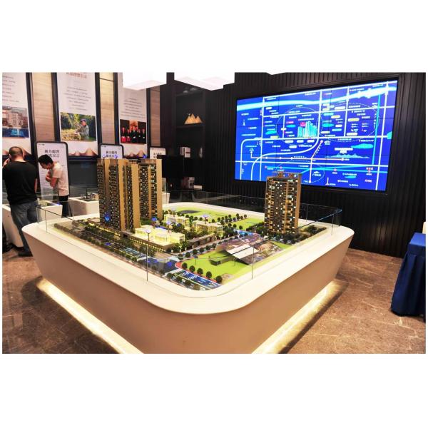 Modern Residential 1:100 Scale Model Complex Urban Model Architecture