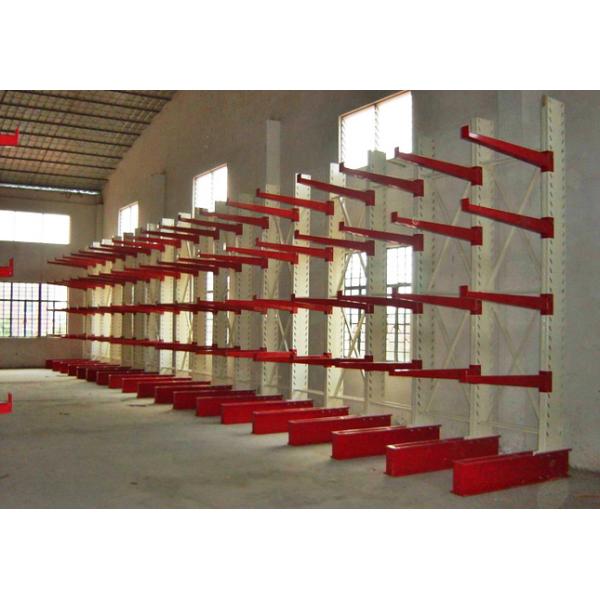 Single Sided Cantilever Storage Racks 200 - 2000kg Loading Capacity Per Level