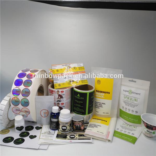 Adhesive Waterproof 3D Shrink Sleeve Labels