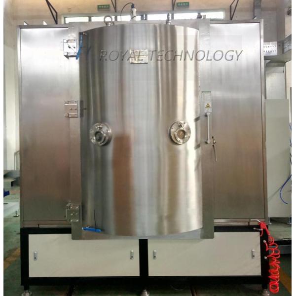 Decorative Coating Pvd Plating Machine Vertical Orientation For Plastic / Trademark