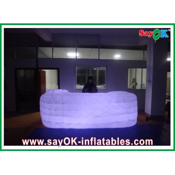 Customized Cube Sofa, Party Decoration, Inflatable LED Sofa For Sale