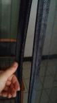 magnetic screen door, mosquito net for window& doors,black clolor,90X210cm
