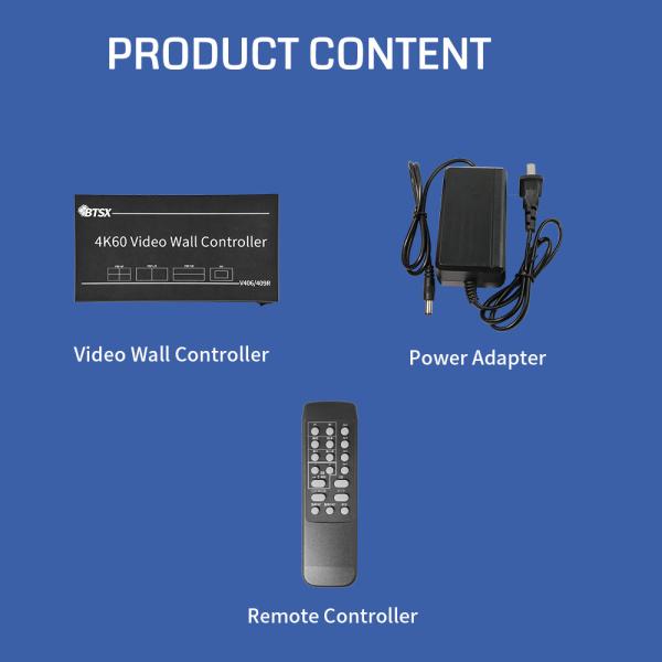 4 In 9 Out Video Wall Controller 12W 4K Video Wall Processor BIT-VWC-409R