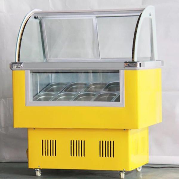Customization Wellcooling Refrigerators Ice Cream Freezer Popsicle Display
