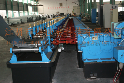 Elevator Lift Guide Rail Metal Roll Forming Machine 30~55kw Galvanized Sheet