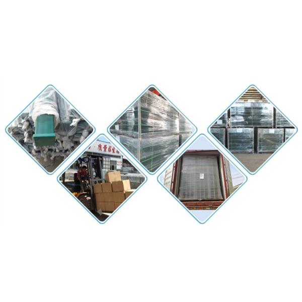 High Security Fence galvanized 358 Fence welded wire mesh panel fencing