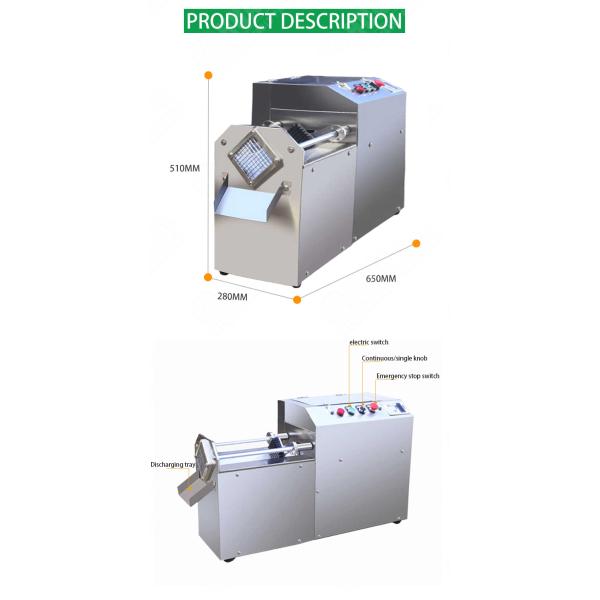 Easy Operation Potato Chip Stick Cutter Machine