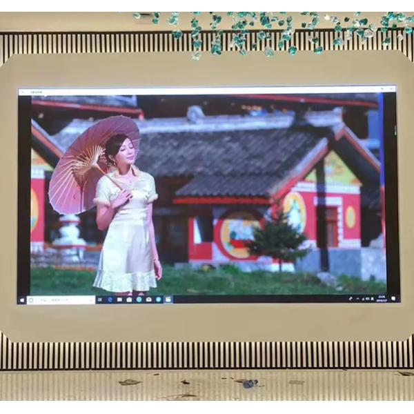 Wall Mounted Indoor Display Screen with Vivid Refresh Rate and Wide Viewing Angle