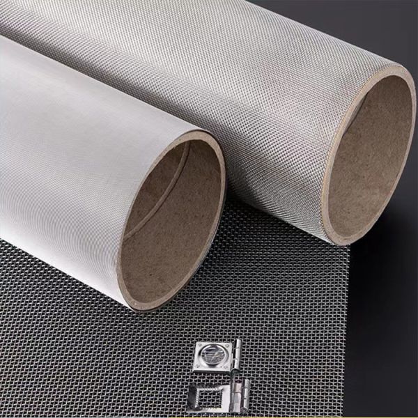 Various Size Silver 304 Stainless Steel Wire Mesh Filter Disc Flat Round Shape Woven Wire Mesh Screen Strainer
