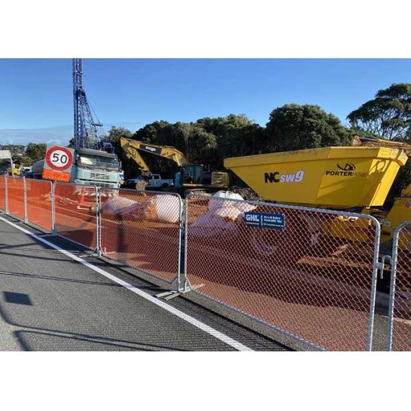 Powder Coating Canada Temporary Fencing For Warning