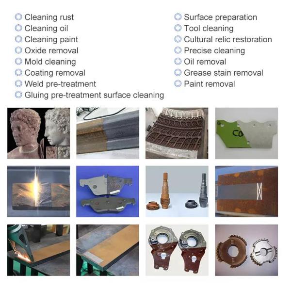 2000W Rust Cleaning Laser Collimated Spot Diameter 4-6mm For Fast Rust Removal