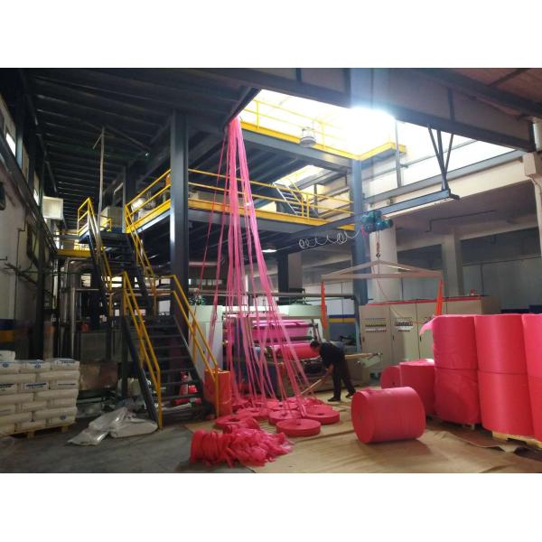 Automatic Pp Spunbond Non Woven Fabric Production Line For S / SS / SMS Type