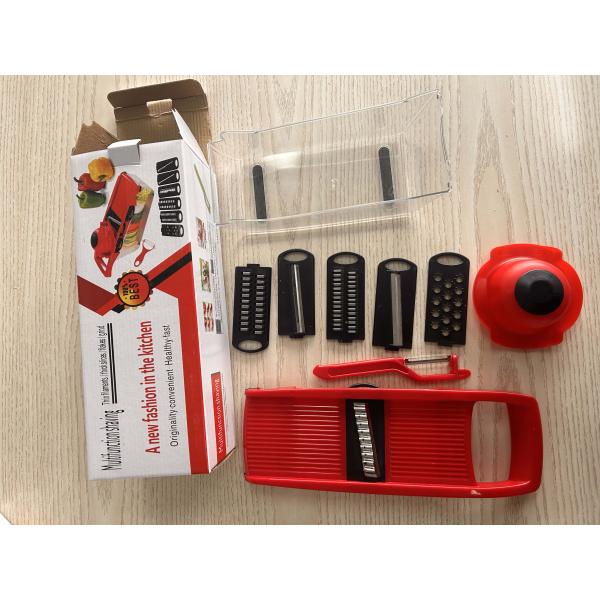 Custom Logo Handheld Vegetable Chopper Slicer Grater for Multifunctional Kitchen Prep