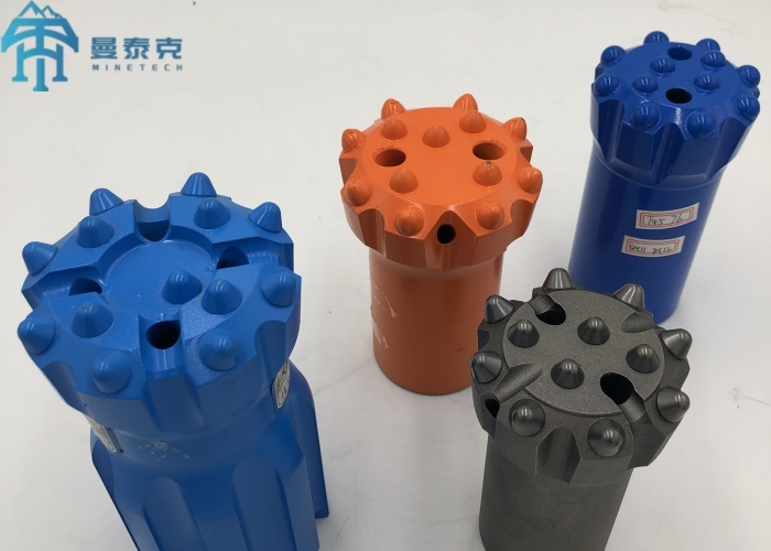 64mm 76mm 89mm Retract Thread Button Bit Top Hammer Drill Bit for Rock Drilling