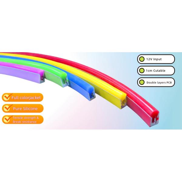 LED Neon Flex Strip energy saving lighting product offering consistent brightness and long service life for various uses