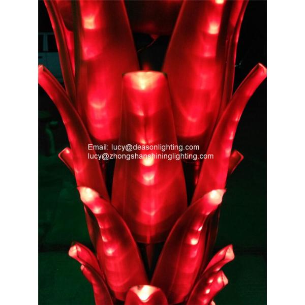 led lighted palm trees