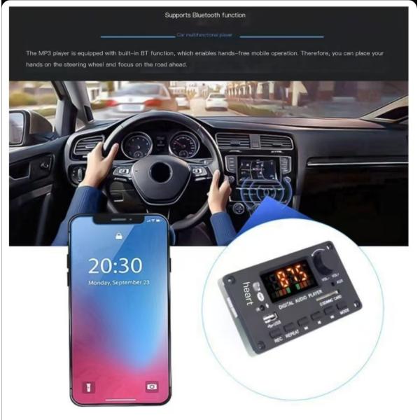 High Power BLUETOOTH Module Car Amplifier Motherboard for APE Audio Format Support