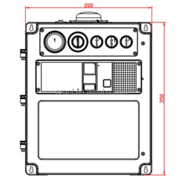 Modern Design Plastic Material Elevator Car Top Inspection Box with Lifetime Warranty
