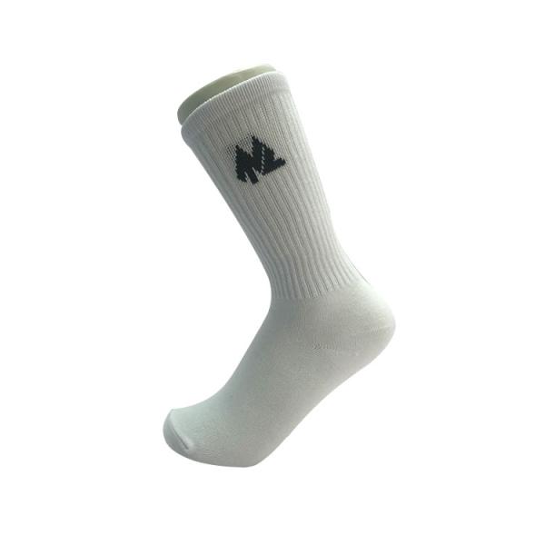 70% Combed Cotton 25% Polyamide Regular Style Children Athletic Socks with Custom Logo