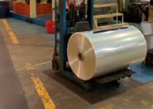 China Reliable Shrink Film Rolls Thickness 30-150um Industrial Shrink Wrap Rolls on sale